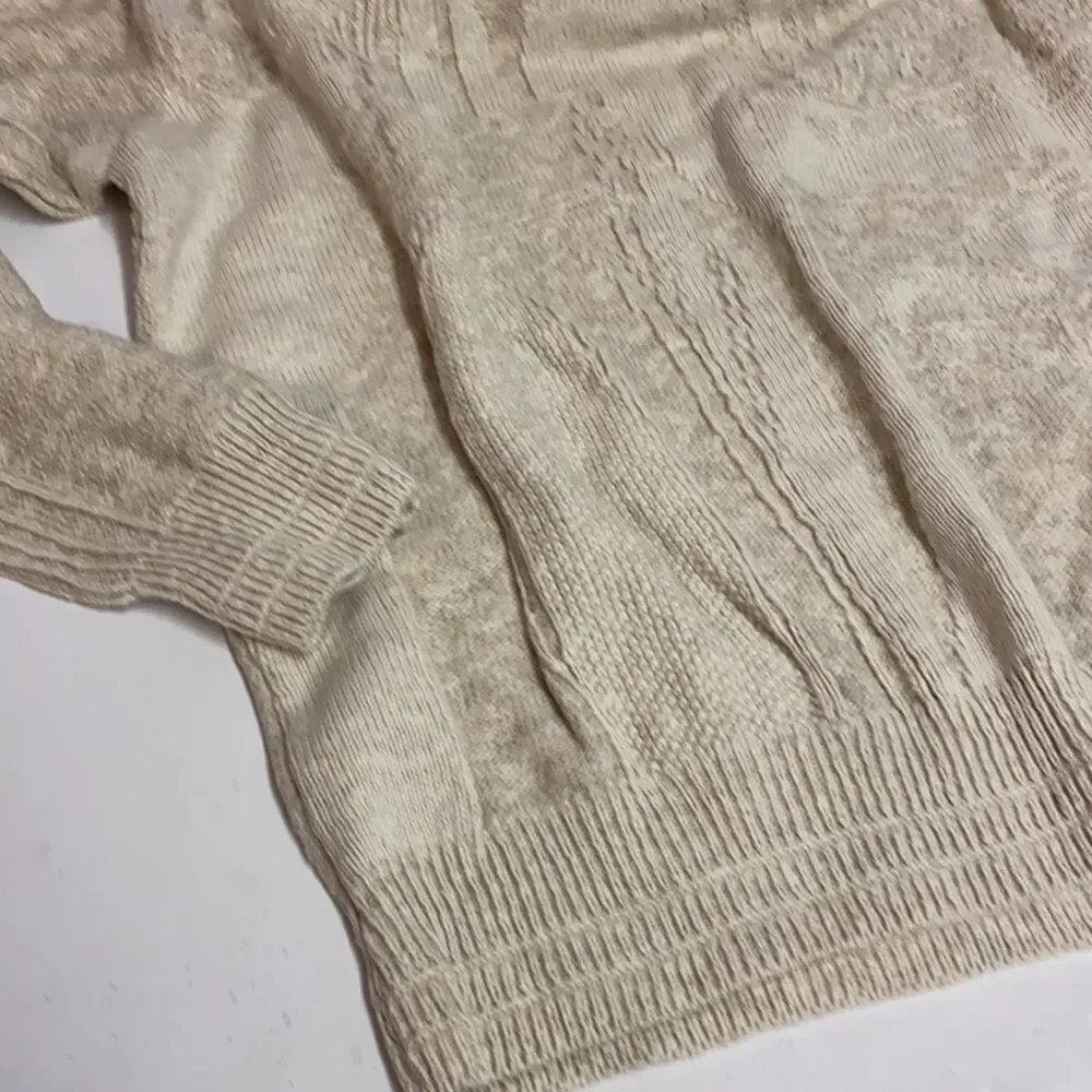 NWT Vintage 80s Cypress Links Golf Scenery Knit‎ Crewneck Sweater Size XL